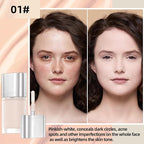 AKARY Moisturizing Precision Concealer, Lightweight & Breathable Cover-up Cream Moist Concealer, Cover Dark Circles Multi-Use Camouflage Cream, Creamy Texture Full Coverage Conceals(04#Natural Color)