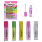 5pc Lip Oil Set - Butterfly Kisses Lip Oils, Lip Healing Lip Oil Collection with Precision Applicator Wand for Everyday Lip Care and Lip Repair (BUTTERFLY KISSES)