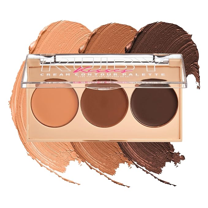 Ruby Kisses Contour Palette 3-in-1 Contour, Conceal, Highlight