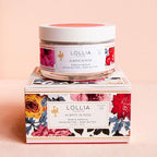 LOLLIA Always in Rose Body Butter, 5.5 oz. - Rose & Hibiscus Fragrance – Shea Butter & Cocoa Butter, Body Lotion for Women, Hydrating & Smooth Body Moisturizer