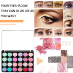 6 Pcs Empty Magnetic Makeup Palette with Clear