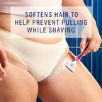 Schick Hydro Silk Shave Cream & 24-Hour Moisturizer | Pubic Hair Shave Cream for Women and Bikini Area Moisturizer, Shaving Cream for Women Sensitive Skin, 8 fluid oz