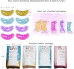 Under Eye Patches for Puffy Eyes, Reusable Ice Gel Eye Pads Cooling Eye Patch Hot Cold Therapy Eye Mask 10Pack