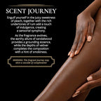 LUXURY LIFE BUTTER - Irresistibly Scented Body Butter with Hyaluronic Acid for Ultimate Moisture. Luxurious Natural Fragrance. Hydrates for a Non-Greasy Glamorous Glow, Peach Smoke, 5 oz.