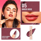 Oulac Waterproof Lipliner Pencil Set - Smooth and Creamy, Retractable Lip Makeup for Precision Application, Vegan & Cruelty-Free, 02+05+06