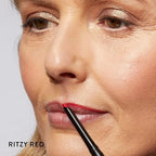 LAURA GELLER NEW YORK Modern Classic Lip Liner, Luxurious Creamy Long Lasting Lip Liner, Prevents Feathering and Fading, Ritzy Red