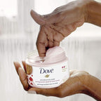 Dove Exfoliating Body Polish Scrub For Silky, Soft Skin Pomegranate & Shea Butter Body Scrub Exfoliates and Provides Lasting Nourishment 10.5 oz