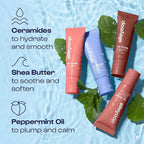 Alleyoop Lip Goals Glossy Lip Balm – Hydrating Tinted Lip-Moisturizer for Women - Vegan LipBalm for Cracked Lips, Moisturizing LipGloss Balm - Lips Treatment & Hydration Care, (Sheer Coral Pink)