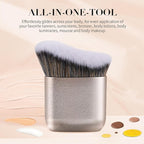 docolor Self Tanner Brush Body Makeup Brush for Flawless Face and Body Makeup, Sunless Tanner Blending Brush Body Brush for Self Tanner, Bronzer, Foundation, Vegan & Cruelty Free