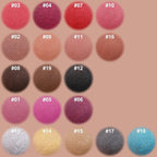 ISMINE One Black Lip Liner, Professional Matte Lip Pencil Waterproof Long Lasting Smooth Natural Lip Liner (#12)