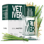 SOLINOTES Vetiver Perfume for Men - Eau De Parfum | Bold and Sensual Adventure - Made in France - Vegan - 1.7 fl.oz