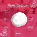 Naturals Hand & Body Lotion - Citrus Rose Scented, Deep Hydration Lotion for Dry Skin, With Shea Butter & Aloe Vera, Natural & Organic Ingredients, Paraben-Free, 12 Oz