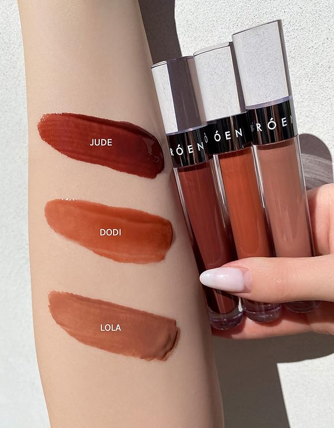 RÓEN - Kiss My. Liquid Lip Balm Matte | Vegan, Cruelty-Free, Clean Makeup (Dodi)