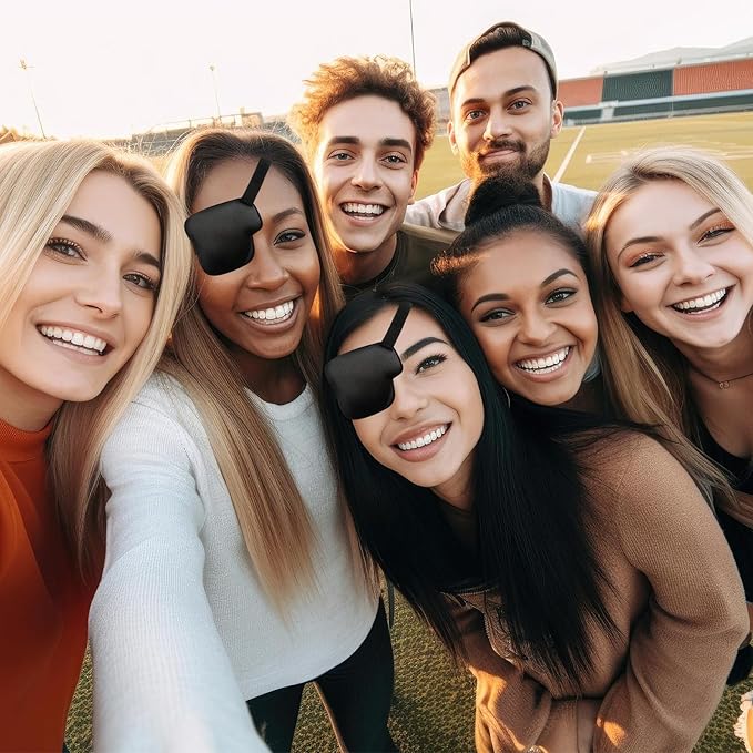 2pcs medical one-eyed patches for