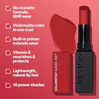 REVLON Lipstick, ColorStay Suede Ink, Built-in Primer, Infused with Vitamin E, Waterproof, Smudge-proof, Matte Color, 011 Type A, 0.09 oz.