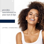 Eye+Lip Nourishing Cream with Caffeine, Vitamin K, Vitamin C, and Peptides. De-Puffs and Reduces Dark Circles. Fragrance-Free, Cruelty-Free. (0.5 ounce) (0.5 oz)