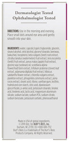 Burt's Bees Renewal Smoothing Eye Cream, Firming Eye Cream, 0.58 Ounce