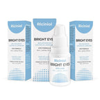 Bright Eyes - Under Eye, Puffy Eyes, and Dark Circle Treatment, Bio-Adnvanced Castor Oil Skin Care Around the Eyes, Enriched with Vitamins C, E and Lavender Essential Oil, 15ml (Pack of 3)