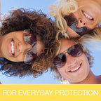 4-Pack Variety SPF 15 Lip Balm - Organic Ingredients, Broad Spectrum UVA/UVB Protection - Hydrating & Moisturizing, USA Made