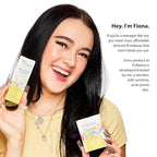 Frilliance Hydrating Cream Blush, Think Pink Glow Tint, Cruelty Free Hypoallergenic for Teens of All Skin Types, 30 ml / 1 fl oz