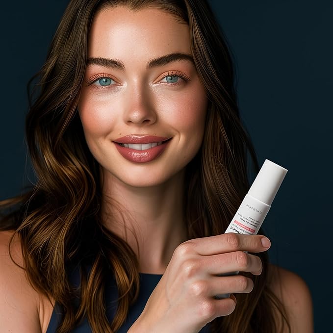 Alfie Hyaluronic Acid Lip Booster -Strawberry Flavor -15ml/0.5 Fl. Oz -Peptide Lip Treatment -Lip Plumper & Filler -Lip Serum & Moisturizer -Lip Volume Hydrating Treatment -Vegan Friendly, Non-Toxic