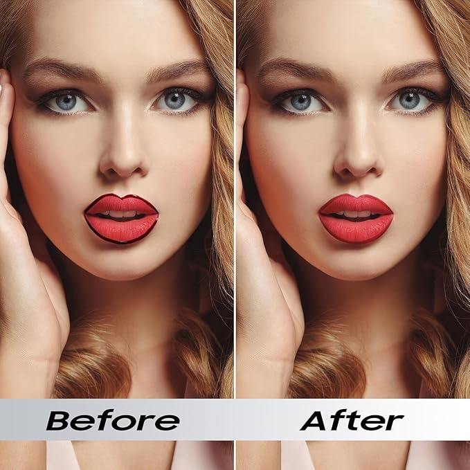 Lip Liner Stain Peel off - Waterproof & Long Lasting Peel Lip Stain Non-Stick Cup, Enhancing Complexion & Nourishing for All Skin Types, Create A Natural Lip Color (Mauve, 1 Count)