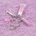 3C4G Celestial Keychain Lip Gloss, Berry Flavor, Lovely Lavender Tint with a Shimmery Finish, for Ages 8 and up by Make It Real