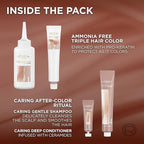 L’Oreal Paris Excellence Universal Nudes Permanent Hair Color, Ammonia Free Hair Dye for Gray Hair Coverage, 7NR Natural Copper, 1 Hair Dye Kit