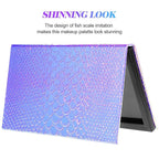Beaupretty Empty Magnetic Eyeshadow Palette Mermaid Makeup Palette