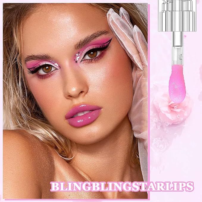 Magic Color Changing Lip Oil,Transparent Changing Lip Care