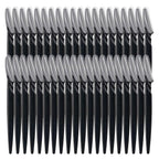 40pcs Eyebrow Razor for Women, Newbie Friendly Dermaplane Razor, Face Razors and Shaver Dermaplaning with Protective Covers (Black)