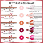 L'Oreal Paris Plump Ambition Hyaluron Lip Oil, 24 HR Lip Gloss with Hyaluronic Acid, Volumizing Formula with Glass-Like Shine, Milky Nu 201, 0.16 Fl Oz