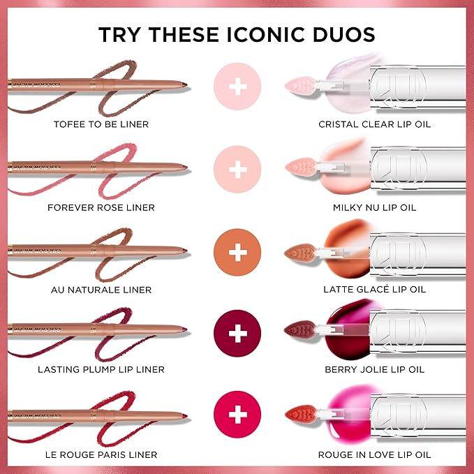 L'Oreal Paris Plump Ambition Hyaluron Lip Oil, 24 HR Lip Gloss with Hyaluronic Acid, Volumizing Formula with Glass-Like Shine, Milky Nu 201, 0.16 Fl Oz