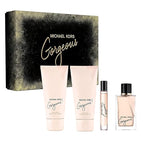 Gorgeous by Michael Kors for Women - 4 Pc Gift Set 3.4oz EDP Spray, 3.4oz Body Lotion, 3.4oz Shower Gel, 0.33 oz EDP Spray