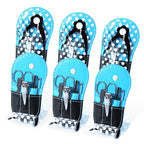 Polka Dot Flip Flop Manicure