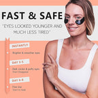 Pure sol. charcoal under eye