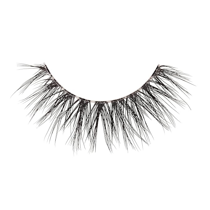 KISS Lash Couture LuXtensions Collection False Eyelashes, Flat Lash Technology, Super Slim Lash Band, Real Lash Extension Fibers, Reusable, Contact Lens Friendly Strip Lashes, Style Royal Silk, 1 Pair