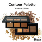 Sistar Shimmer Contour Palettes Define Natural Depth Lighten Darken Shading Bronzing And Highlighting