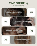 LAPCOS DR.14 REVITALIZING SCALP CARE SHAMPOO