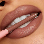 ColourPop So Juicy Plumping Lip Liner with Peptides - Long Lasting Lip Liner for Visibly Plumped & Shaped Lips - Enriched with Smoothing Ceramides & Peppermint - Tease (0.01 oz)