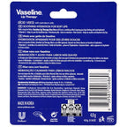 Vaseline Lip Therapy Care Aloe Fresh, Fast-Acting Nourishment, Ideal for Chapped, Dry, Cracked, or Damaged Lips, Lip Balm, 4-Pack, 0.16 Oz Each