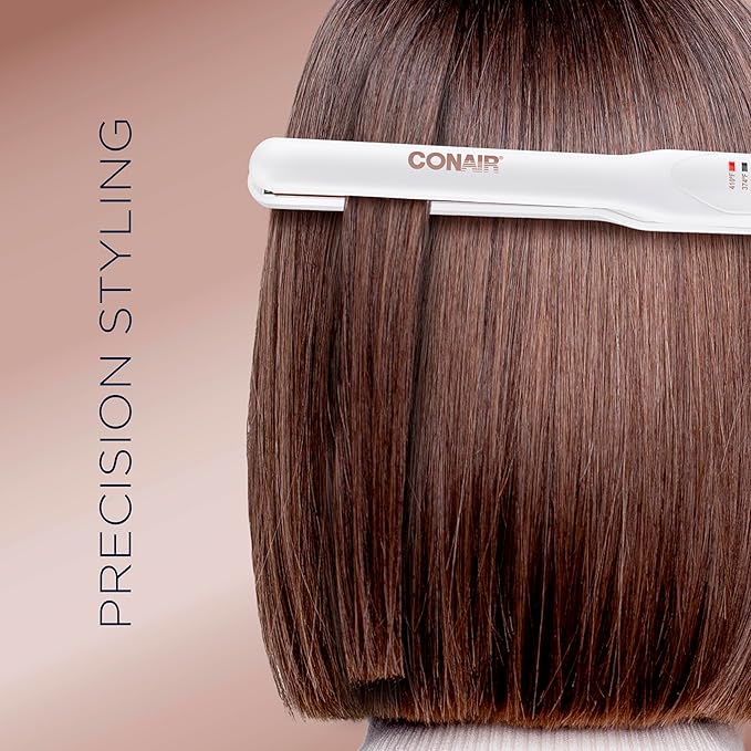 Conair Double Ceramic Flat Iron, 1/2-inch