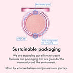 Amuse SEOUL Face Diamond Pink Diamond Highlighter | High Glossy Face Illuminator Highlighting Powder, Highlighter Makeup, Shimmer Glow, Rose & Gold Glow Highlighter, Cruelty-Free & Vegan (4.7g)