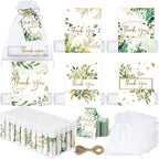 50 Set Employee Appreciation Gifts Bulk Baby Shower Favors Lip Balms Bulk Thank You Gifts Wedding Bridal Shower Bachelorette Gifts Prizes for Guests Women Teacher Coworker Nurse(Eucalyptus)