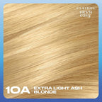 Clairol Nice'n Easy Permanent Hair Dye, 10A Extra Light Ash Blonde Hair Color, Pack of 1 - Packaging May Vary