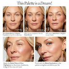 LAURA GELLER NEW YORK The Best of the Best Baked Palette - Tuscan Dreams - Full Size - Includes Bronzer, Blush, Highlighter and 6 Eyeshadows - Travel-Friendly (Best of the Best Tuscan Dreams)