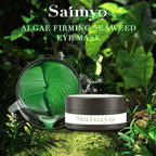 Green Seaweed Eye Mask– 60 Pcs - Gold Under Eye Mask Retinol & Collagen - Puffy Eyes and Dark Circles Treatments – Look Younger and Reduce Wrinkles and Fine Lines Undereye, Improve and Firm eye