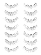 Wispy Lashes Natural Look False Eyelashes 13MM Eye Lash Pack 3D Volume Fake Eyelashes 7 Pair Siligli