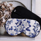 Feel 100% Pure Silk Eye Mask Sleep Eye Mask Eye Cover Eyeshade Sleeping Eye Mask Floral Colors (#39)