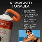 Vacation Orange Gelée SPF 30 Gel & Tube Key Bundle, Hydrating Balm-to-Oil Sunscreen, Mineral-Oil Free, Water-Resistant, Travel Size, 3.12 Oz.